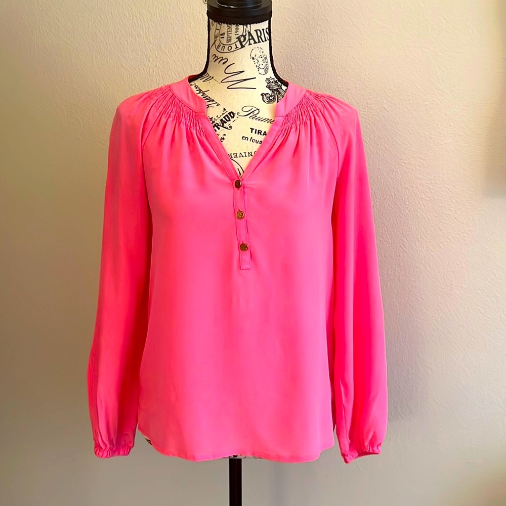 Lilly Pulitzer Silk Top